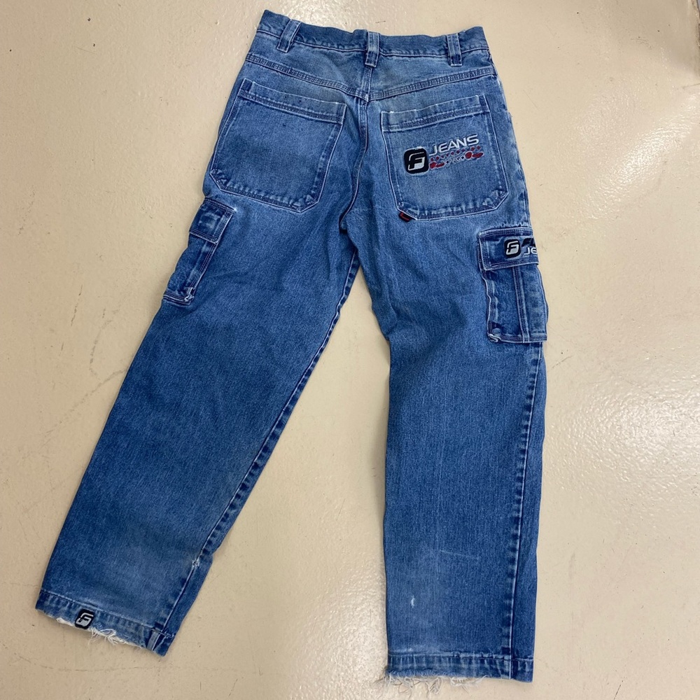 Vintage Rare Fubu Cargo Jeans size 34